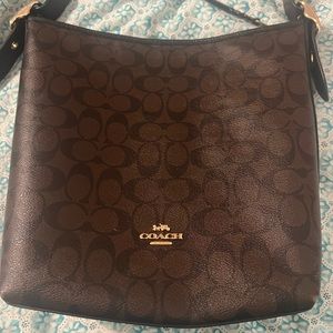 Coach cross body purse